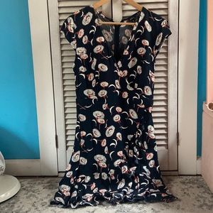 JCrew Mercantile Faux Wrap Dress Size 10